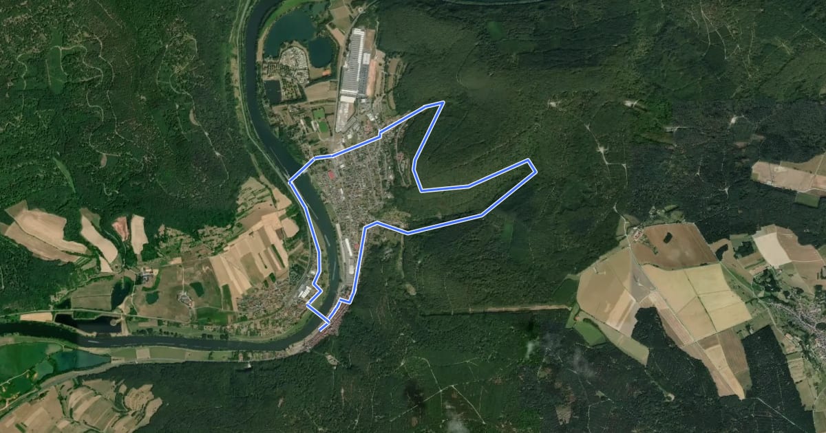 Маршрут Rundwanderweg Freudenberg 4: Lindtal-Weg на спутниковом снимке
