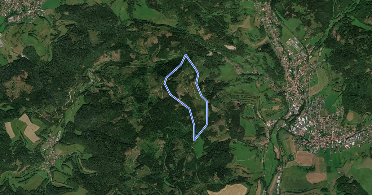 Маршрут Rundwanderweg Gr. Gieselsberg на спутниковом снимке