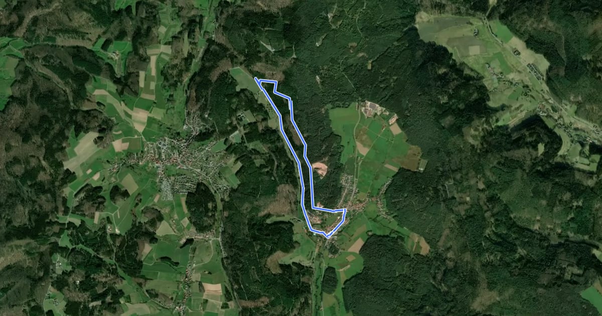 Маршрут Rundwanderweg Grasellenbach 5: Hardt-Weg на спутниковом снимке