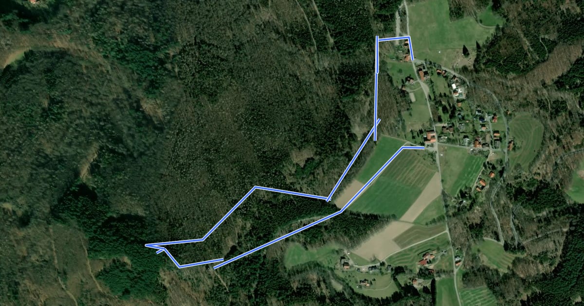 Маршрут Rundwanderweg Grasellenbach Tromm 2: Ireneturm-Weg на спутниковом снимке