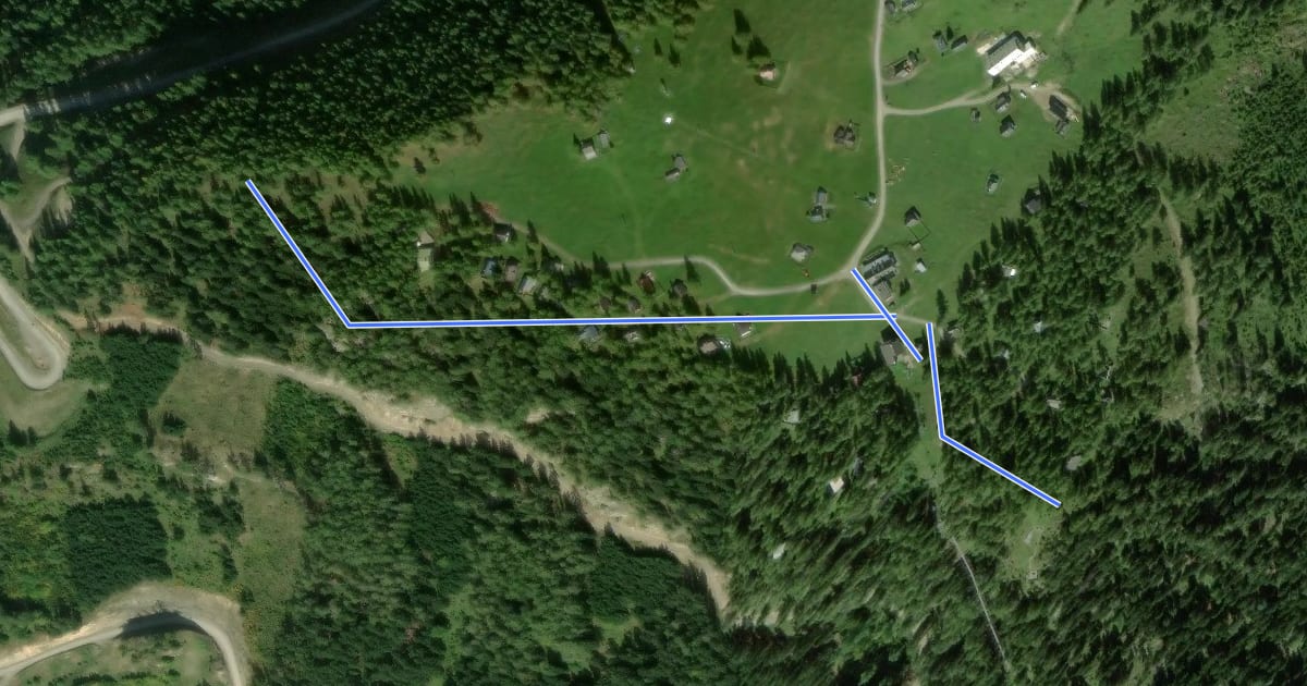 Маршрут Rundwanderweg 'Gretlhöh'-Skywalk на спутниковом снимке