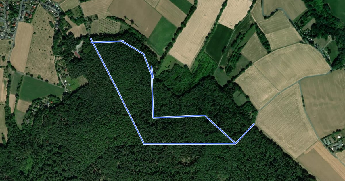 Маршрут Rundwanderweg Großostheim Sausteige 1: Vogelschutzlehrpfad на спутниковом снимке
