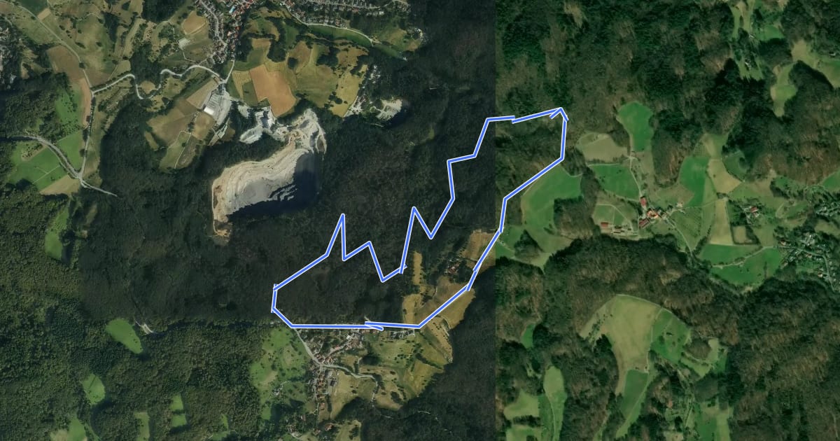 Маршрут Rundwanderweg Heppenheim Hölzerne Hand 6: Hundskopfweg на спутниковом снимке
