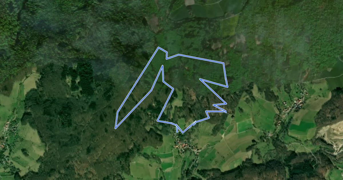 Маршрут Rundwanderweg Heppenheim Scheuerberg 6: Steinschloß-Felsenmeer-Weg на спутниковом снимке