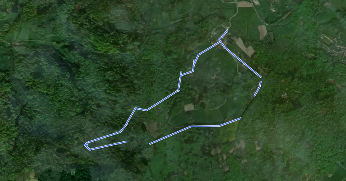 Маршрут Rundwanderweg Lautertal Brunnenwiese 2: Hochmoor-Weg на спутниковом снимке