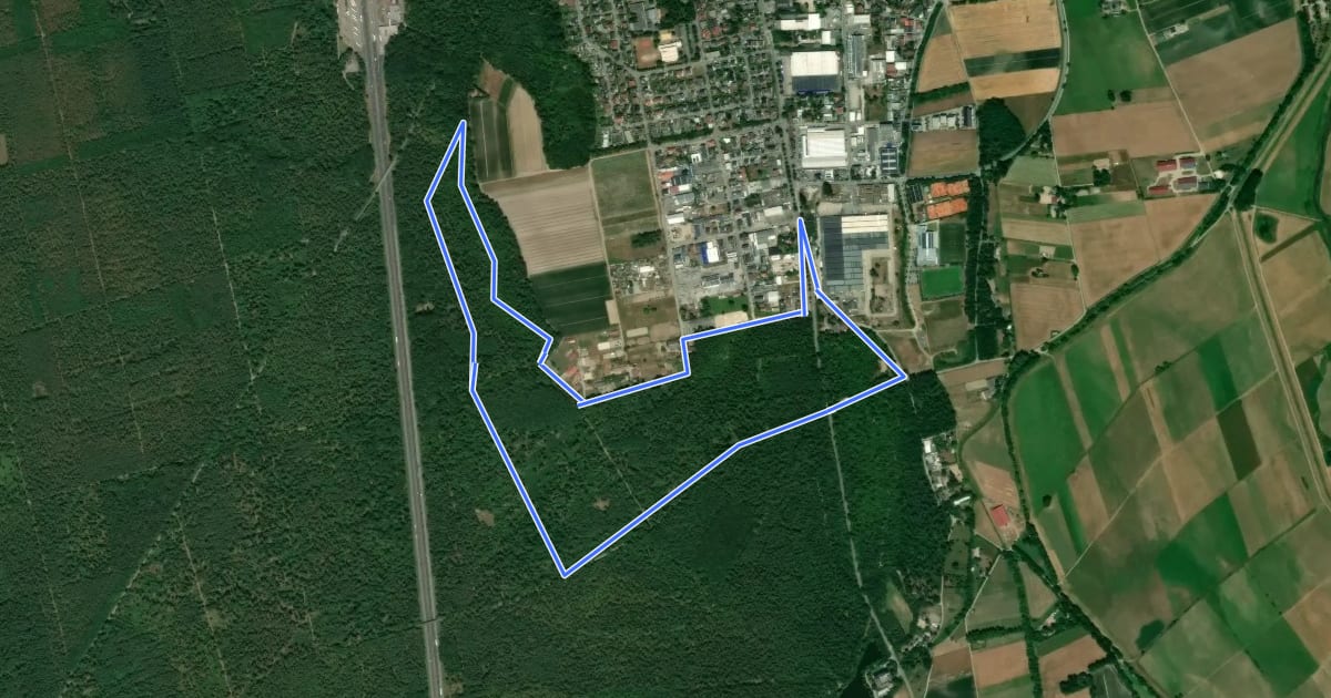 Маршрут Rundwanderweg Lorsch Sachsenbuckel 3: Sachsenbuckel-Weg на спутниковом снимке