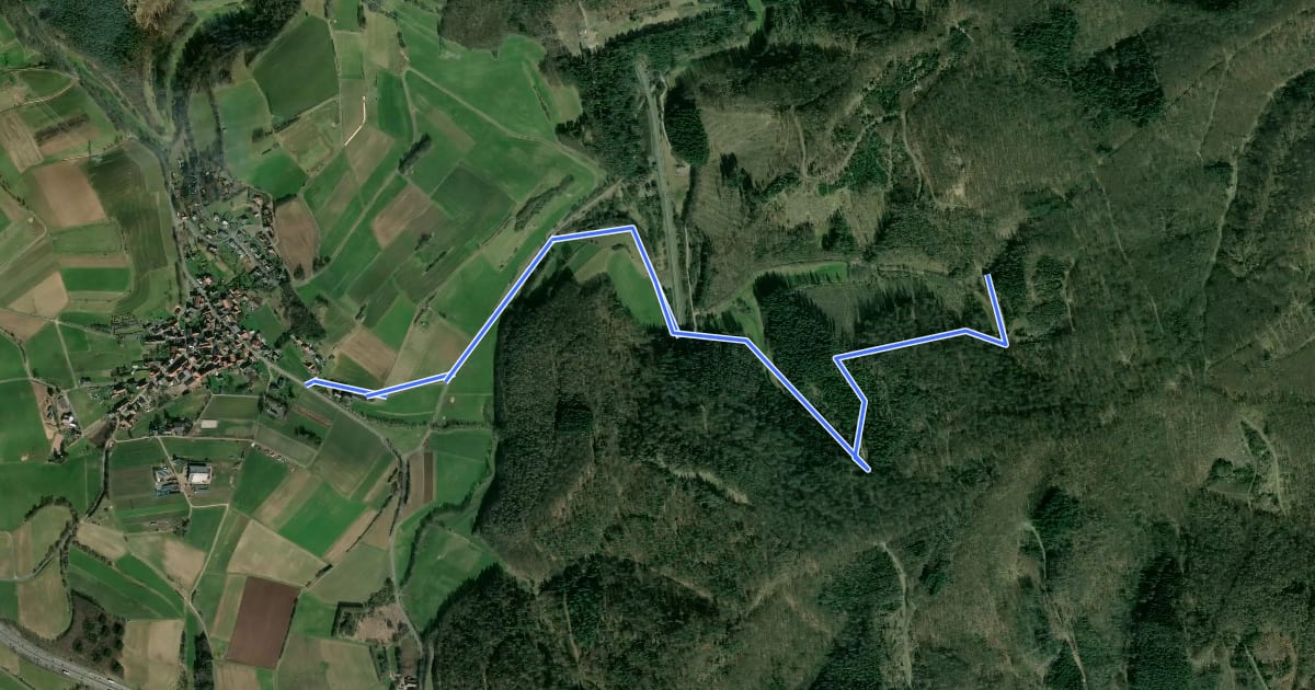 Маршрут Rundwanderweg Mühlbach M3 на спутниковом снимке