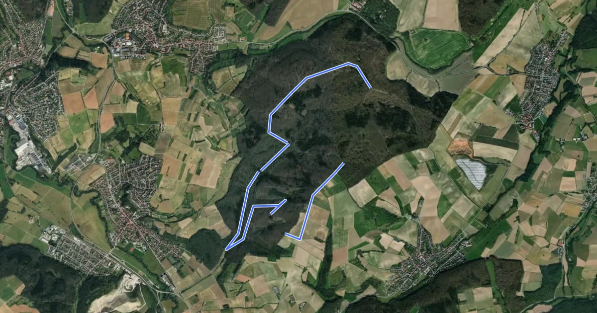 Маршрут Rundwanderweg Meckesheim Salzberg 4: Mühlbach-Weg на спутниковом снимке