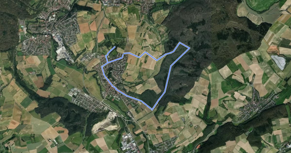 Маршрут Rundwanderweg Meckesheim Weinberg 1: Homo-Sapiens-Weg на спутниковом снимке