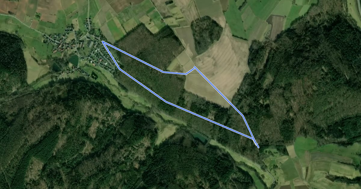 Маршрут Rundwanderweg Michelstadt Einhard Quelle 2: Kühberg-Weg на спутниковом снимке