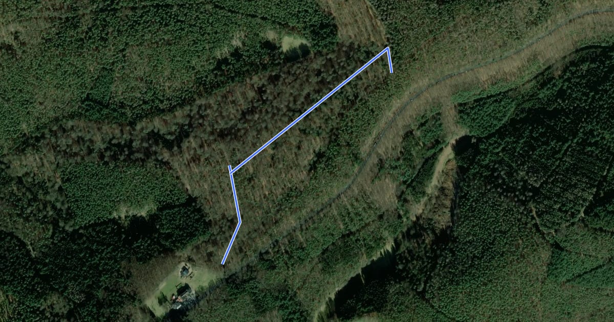 Маршрут Rundwanderweg Michelstadt Habermannskreuz 1: Habermannskreuzweg на спутниковом снимке
