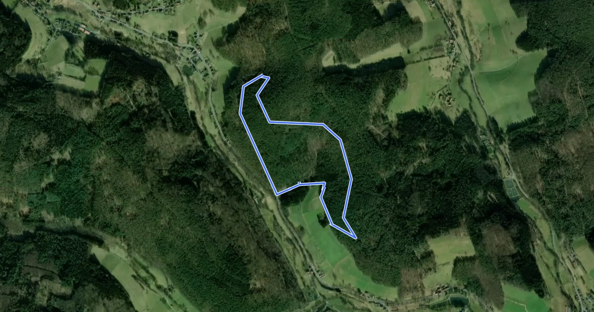 Маршрут Rundwanderweg Mossautal Lindelbrunnen 2: Hagen-Weg на спутниковом снимке