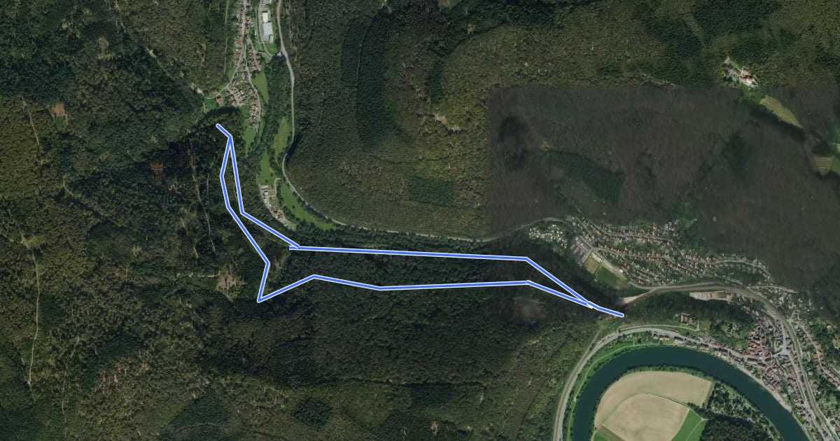 Маршрут Rundwanderweg Neckarsteinach Unter den 4 Burgen 2: Brunnenberg-Weg на спутниковом снимке