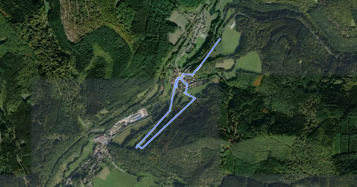 Маршрут Rundwanderweg Oberzent Stutz 1: Kappelsklingen-Weg на спутниковом снимке