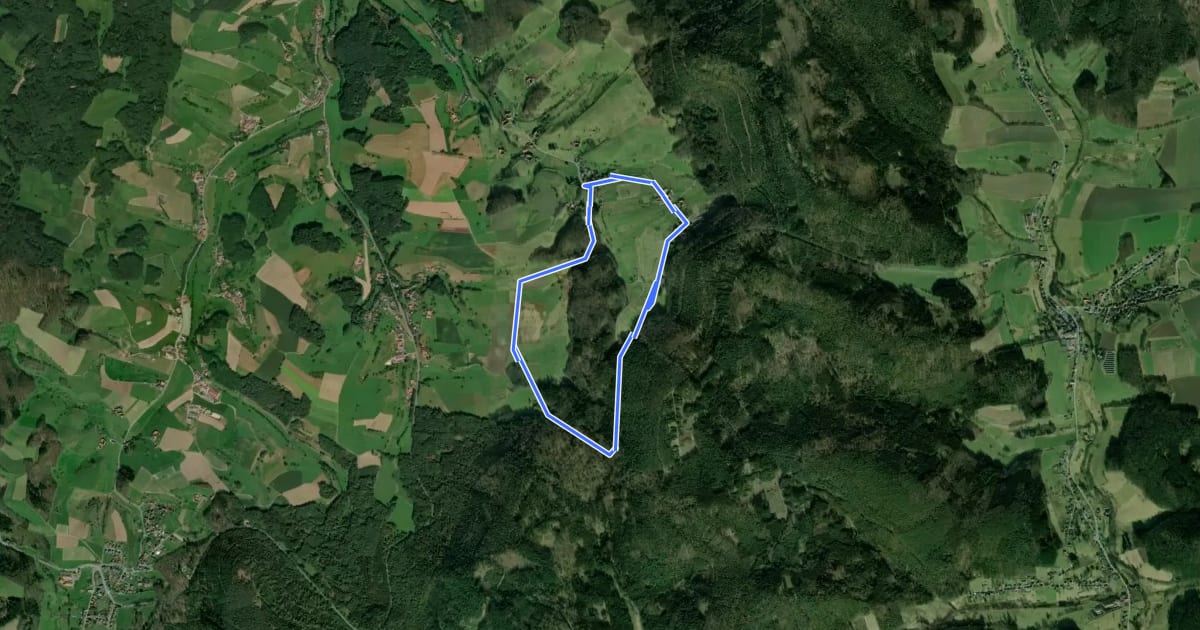 Маршрут Rundwanderweg Reichelsheim Rohrbach 6: Roter Kandelweg на спутниковом снимке