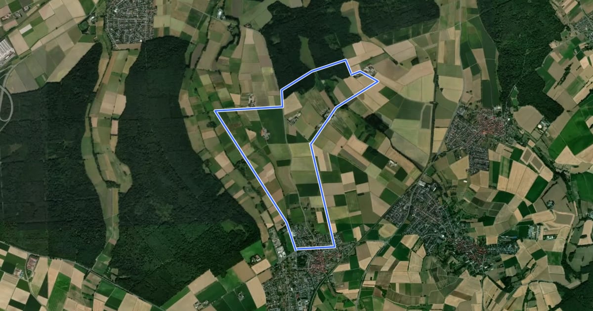 Маршрут Rundwanderweg Richen 1 : Rödergrund-Weg на спутниковом снимке