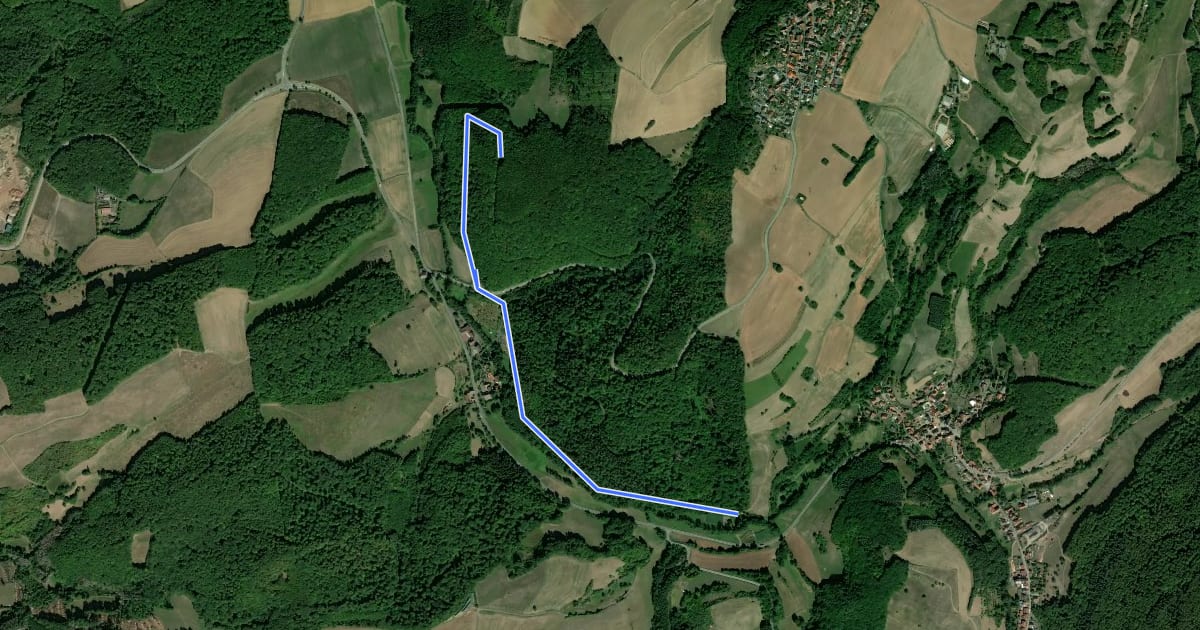 Маршрут Rundwanderweg Ruppertsecken - Burgenweg на спутниковом снимке
