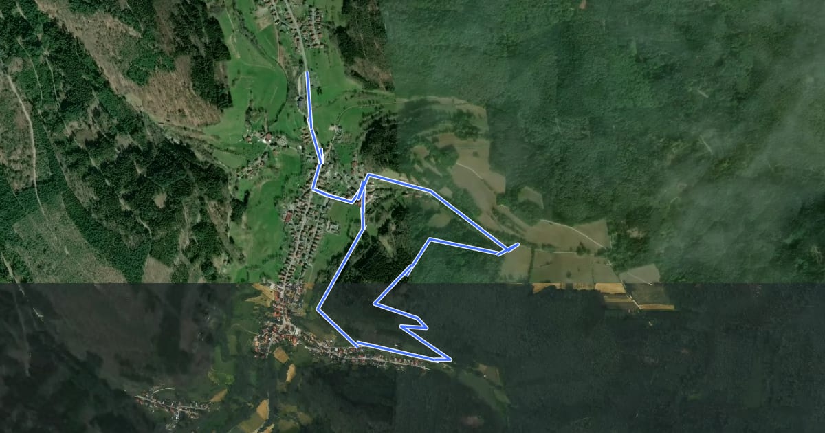Маршрут Rundwanderweg Schönmattenwag 4: Wetschbach-Weg на спутниковом снимке