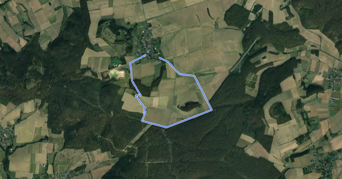 Маршрут Rundwanderweg Scheden 9 на спутниковом снимке