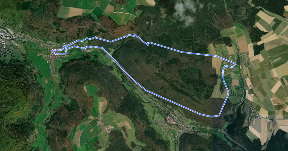 Маршрут Rundwanderweg Schneeberg 3: Gottersdorf-Weg на спутниковом снимке