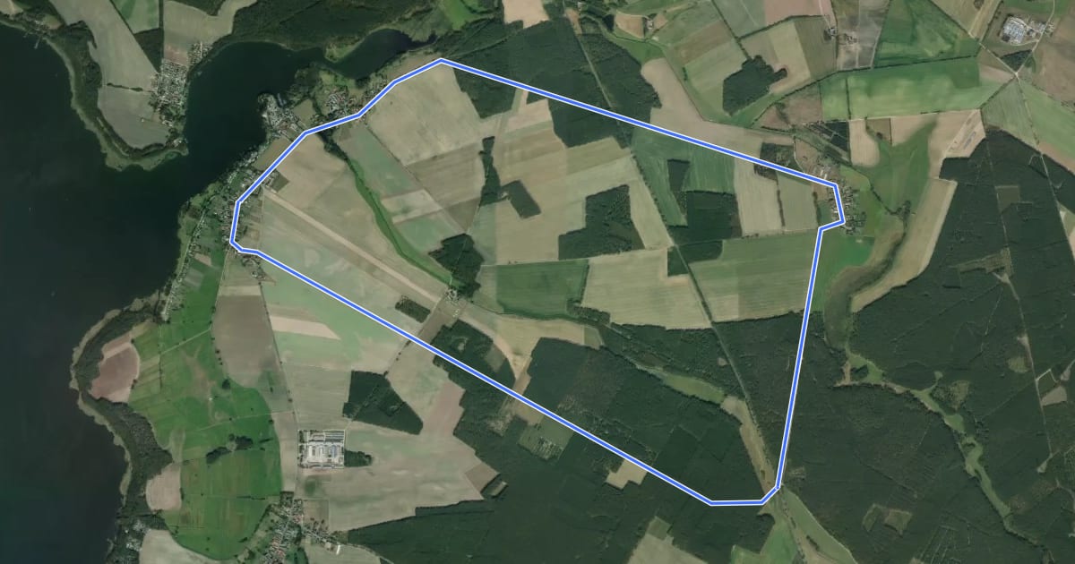 Маршрут Rundwanderweg Schwielochsee. на спутниковом снимке
