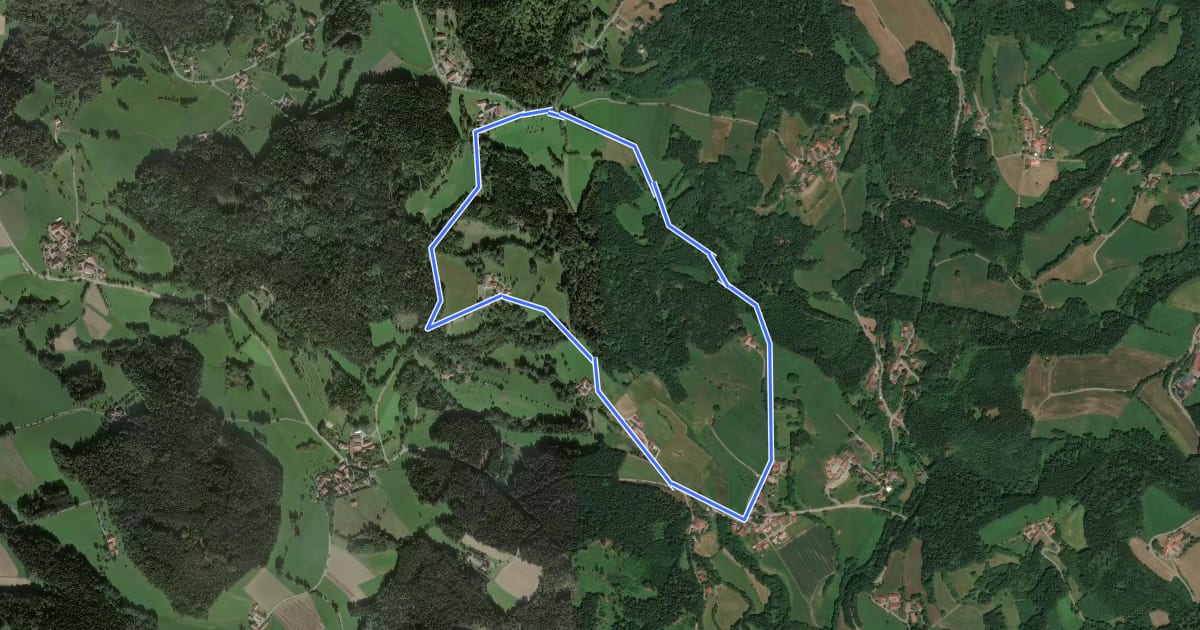 Маршрут Rundwanderweg Seethal/Nebling/Ebersberg на спутниковом снимке