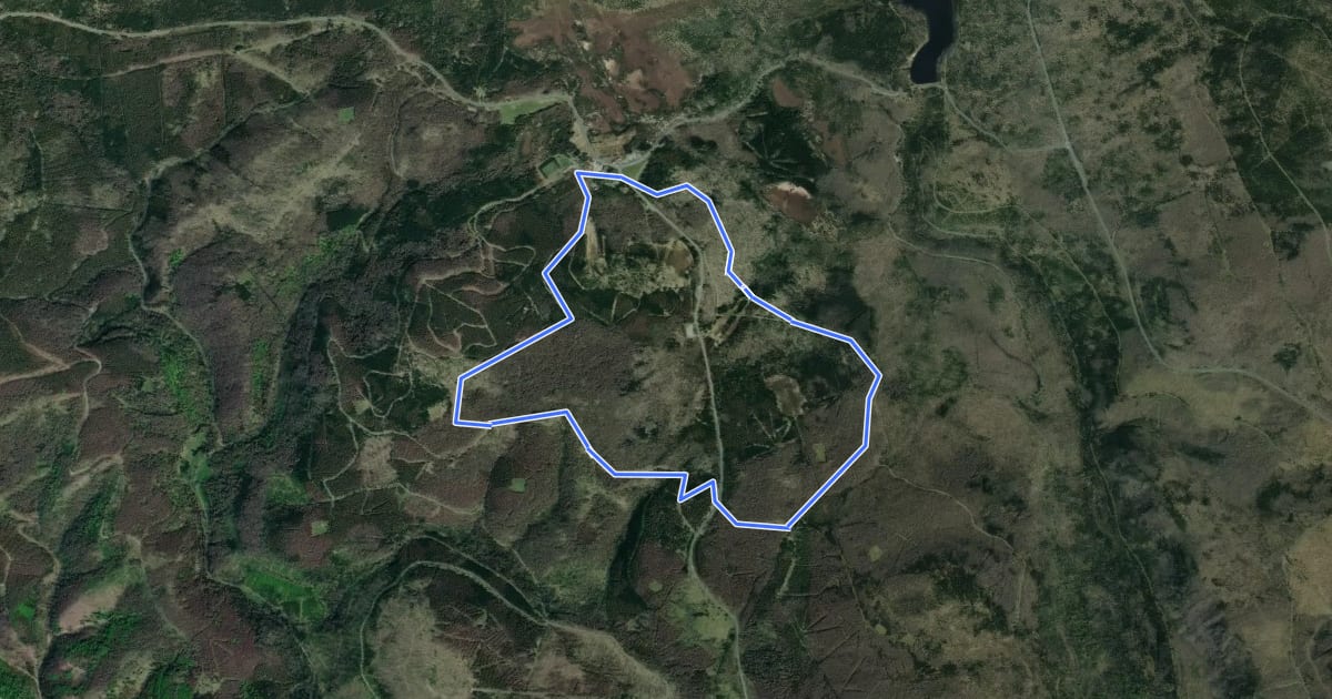 Маршрут Rundwanderweg Sonnenberg на спутниковом снимке