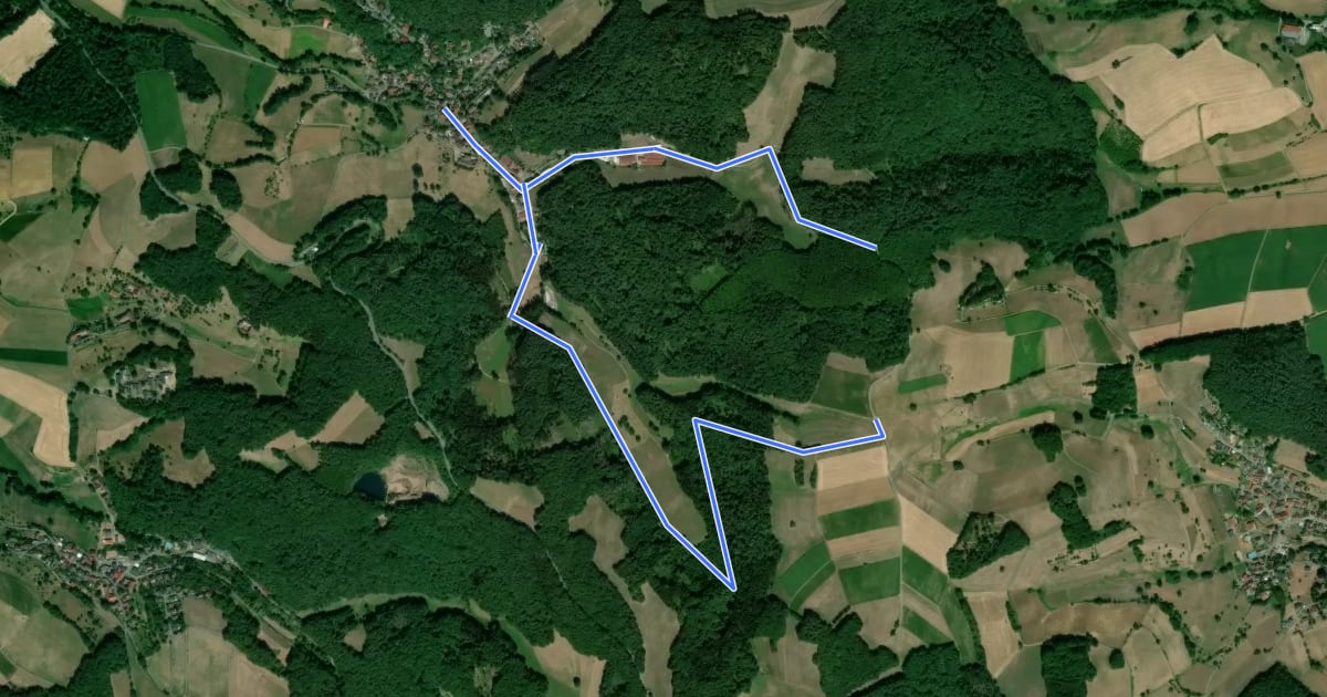Маршрут Rundwanderweg Wallbach 2: Ballerts-Weg на спутниковом снимке