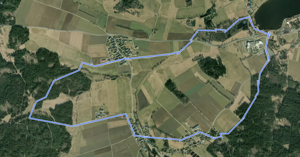 Маршрут Rundwanderweg Weißenstadt Nr. 4 на спутниковом снимке