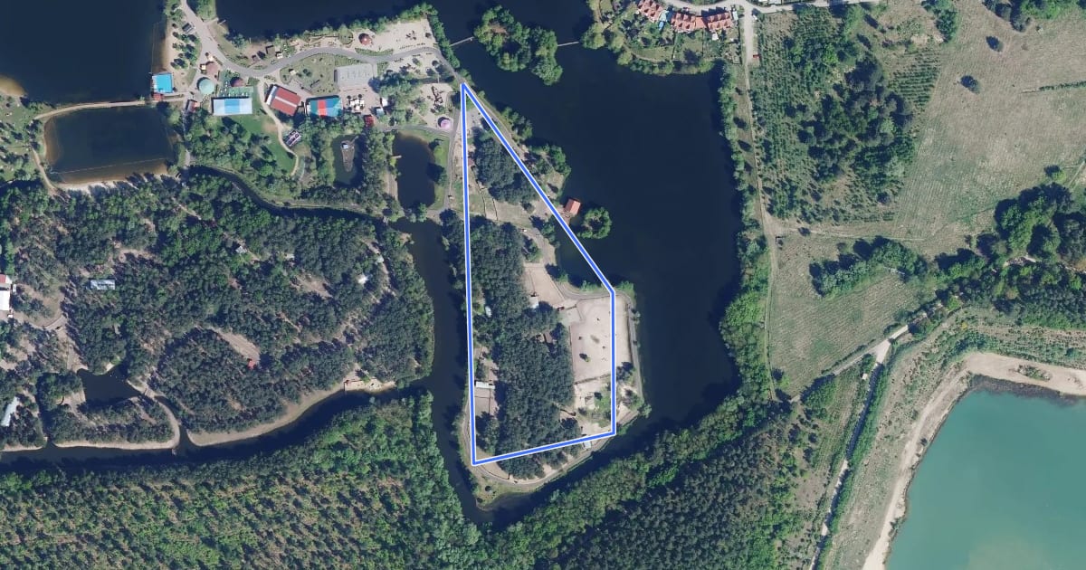 Маршрут Rundweg 1 на спутниковом снимке