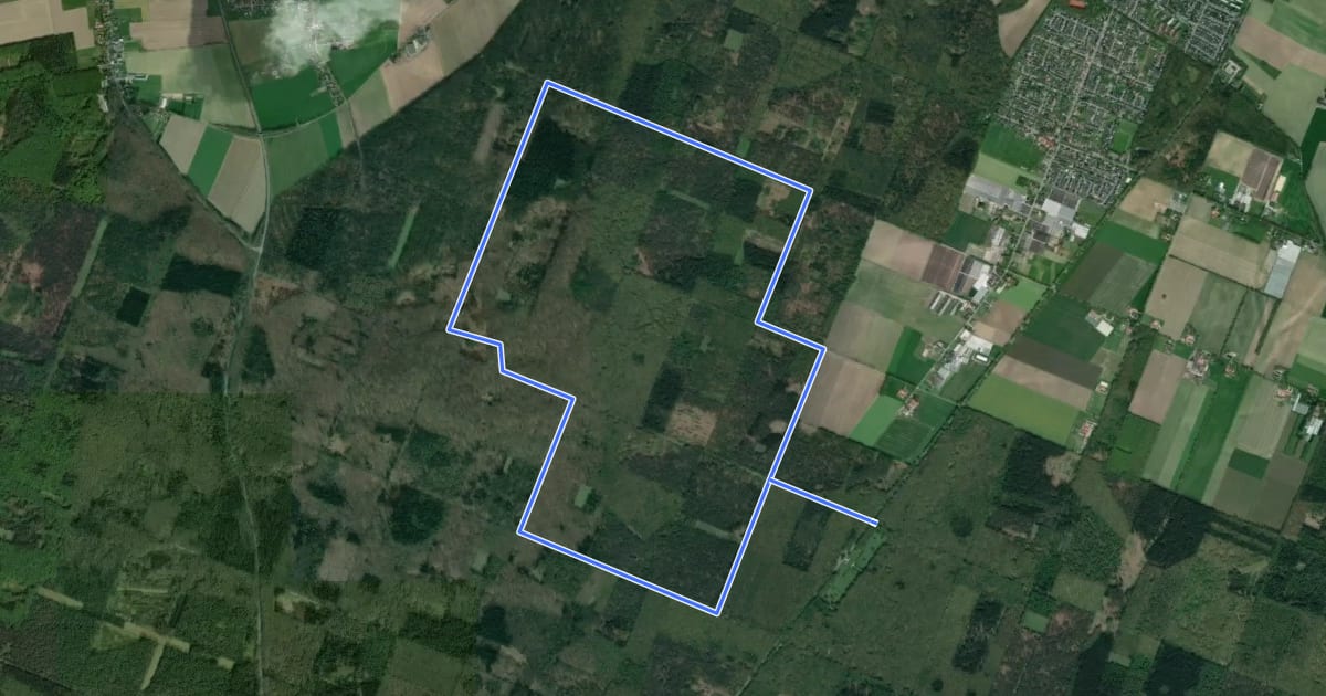 Маршрут Rundweg A1 Geldenberg на спутниковом снимке