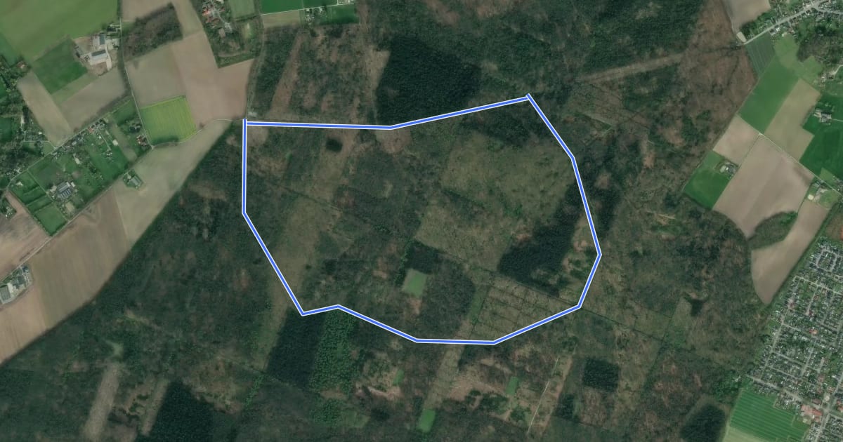 Маршрут Rundweg A3 Stoppelberg на спутниковом снимке