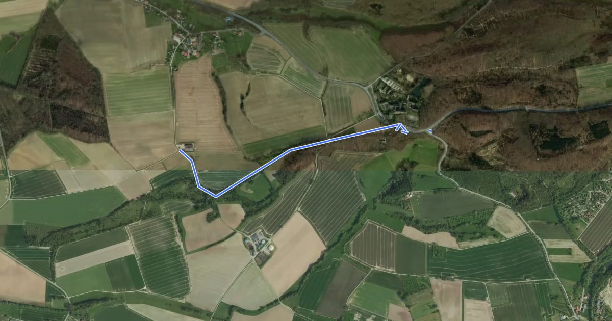 Маршрут Rundweg A4 (Marienmünster) на спутниковом снимке