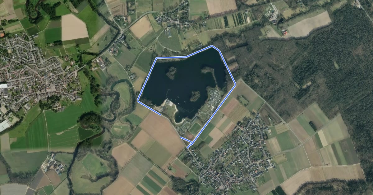 Маршрут Rundweg A9 Effelder Waldsee на спутниковом снимке