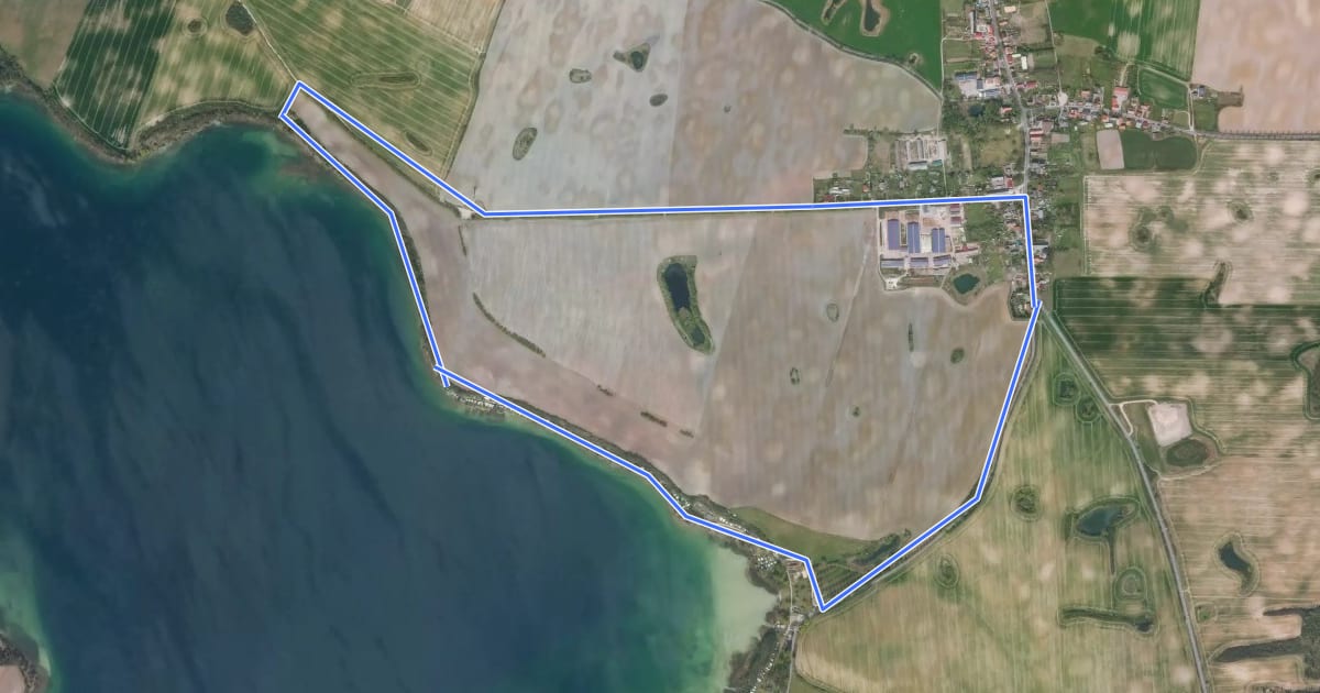 Маршрут Rundweg am Parsteinsee на спутниковом снимке