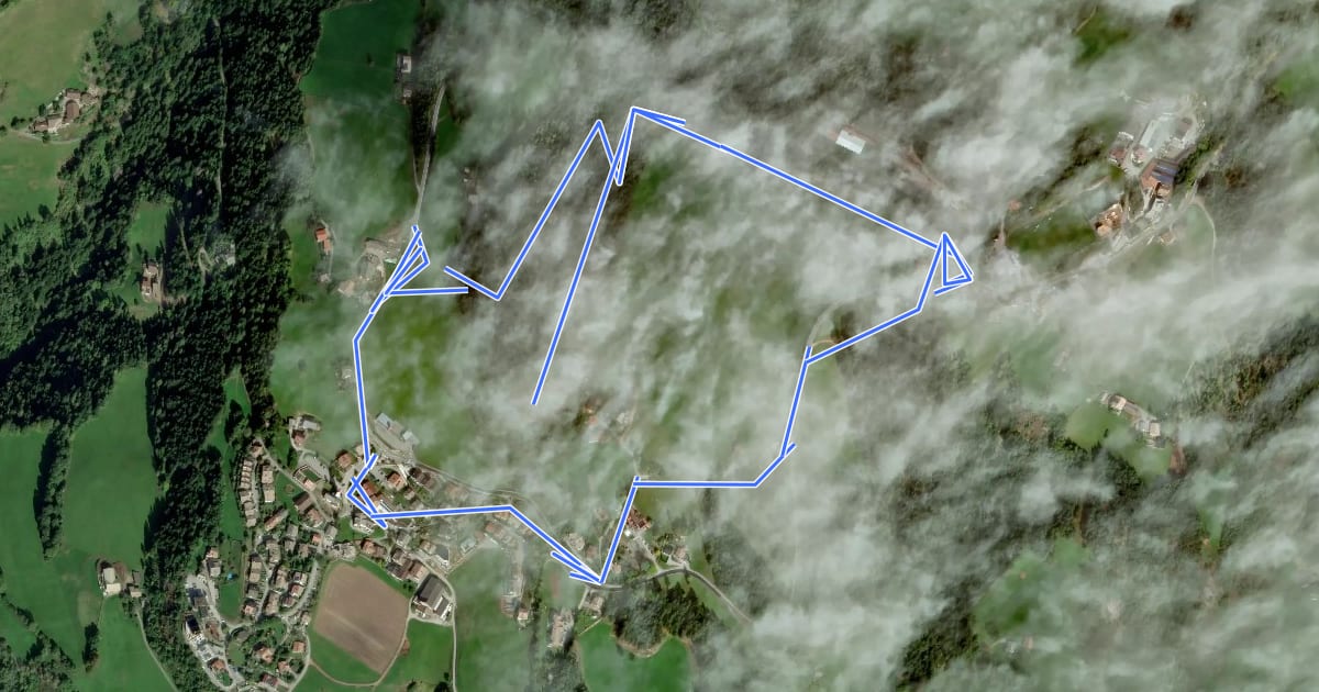 Маршрут Rundweg Beimsteinkogel на спутниковом снимке