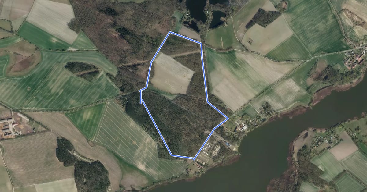 Маршрут Rundweg Bollmannsruh на спутниковом снимке