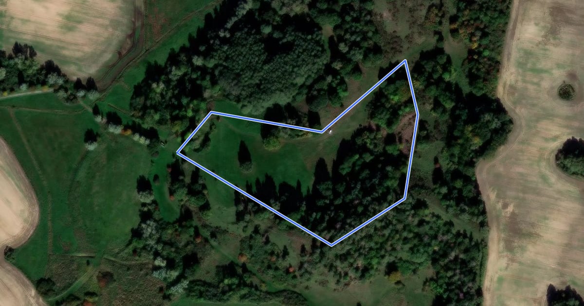 Маршрут Rundweg Gotsmannstein на спутниковом снимке