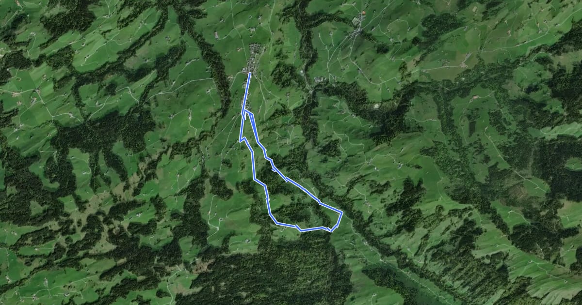 Маршрут Rundweg H5 на спутниковом снимке