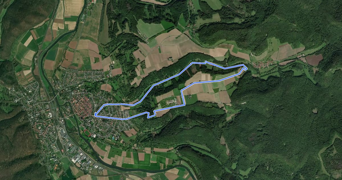 Маршрут Rundweg Klausbergturm на спутниковом снимке