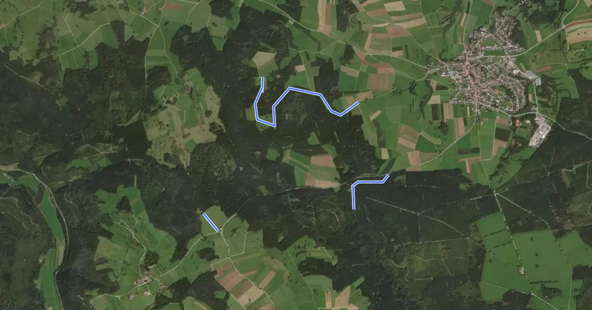 Маршрут Rundweg Schnaitkapf на спутниковом снимке