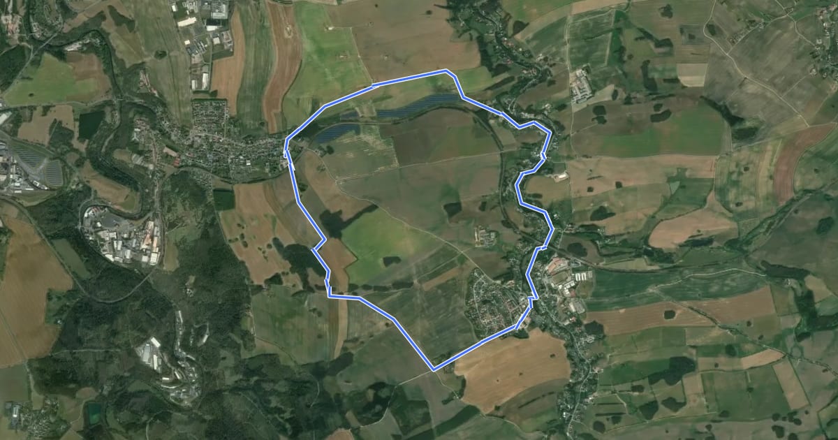 Маршрут Rundweg Tannhübel на спутниковом снимке