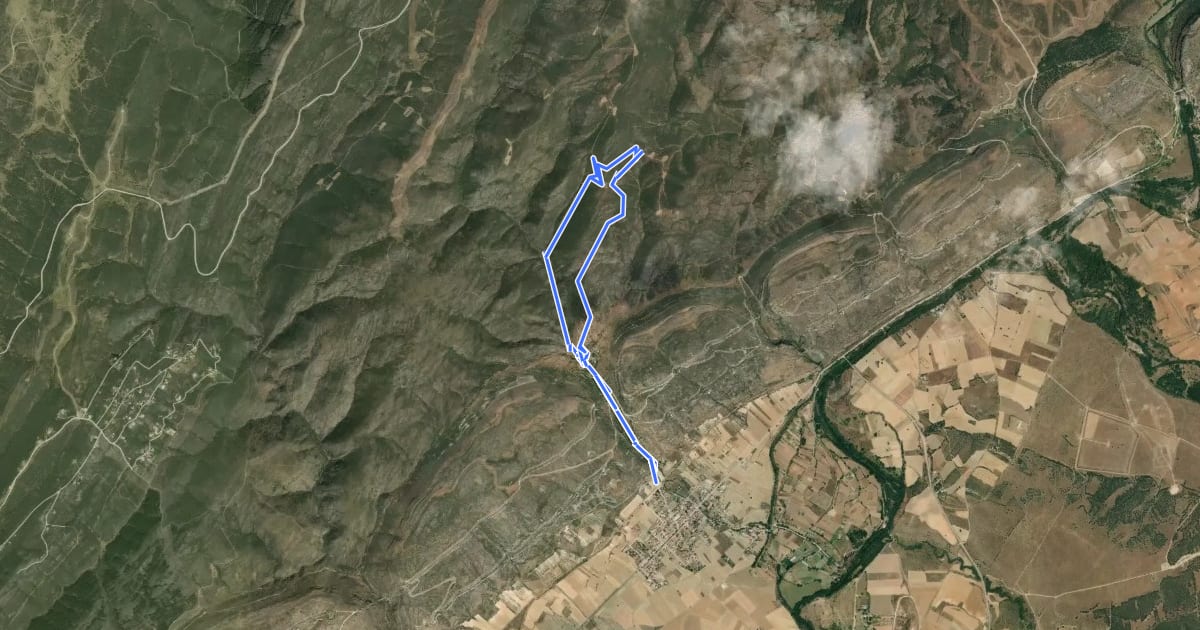 Маршрут Ruta 2: Vuelta al Cabezo на спутниковом снимке