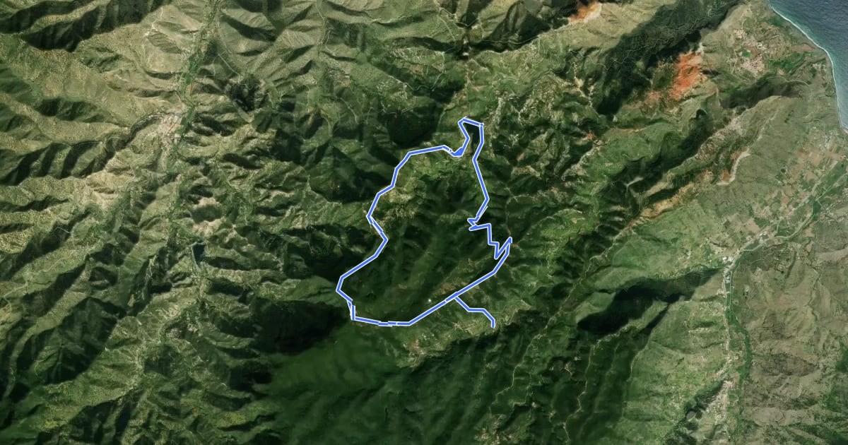 Маршрут Ruta 36 на спутниковом снимке