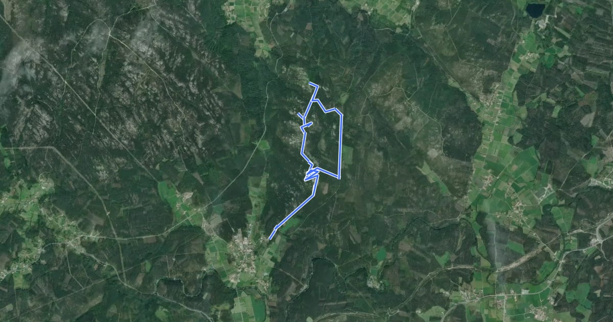 Маршрут Ruta circular desde Pasarela на спутниковом снимке