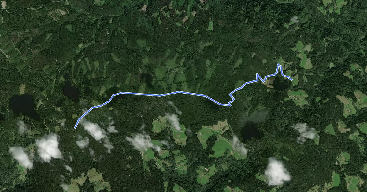 Маршрут Südalpenweg 03 - Etappe 6 bis Hühnerkogel на спутниковом снимке