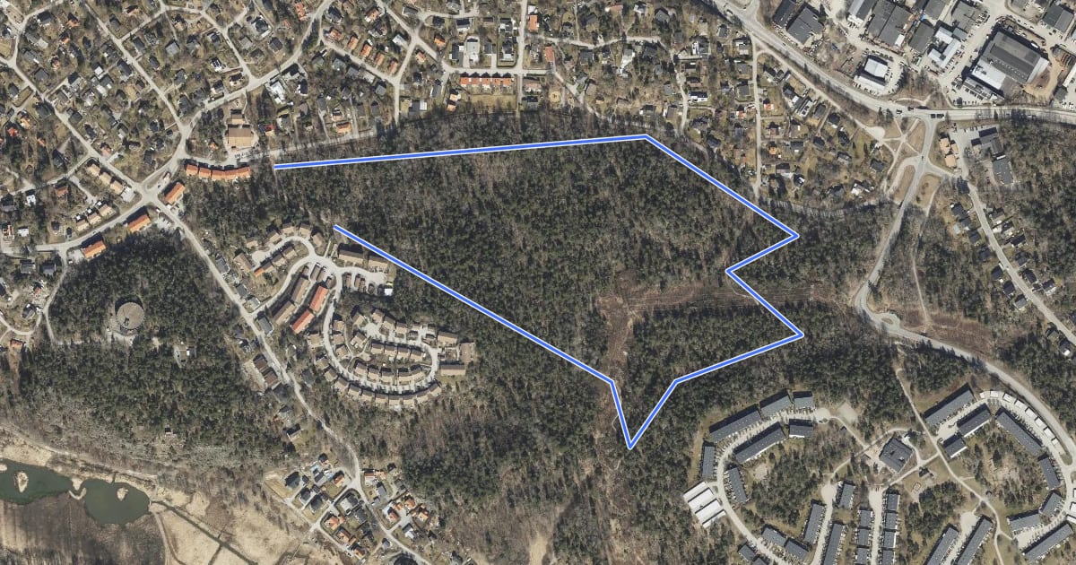 Маршрут Sörskogen 2,1 km на спутниковом снимке
