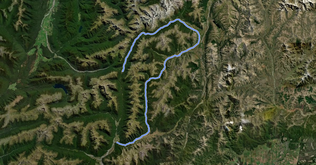Маршрут Saint James Walkway на спутниковом снимке