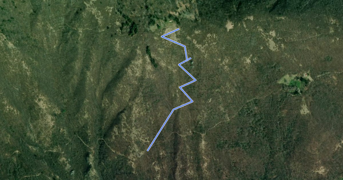 Маршрут Sasso de la Poia на спутниковом снимке
