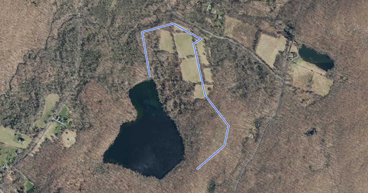 Маршрут Saturday Afternoon Trail на спутниковом снимке